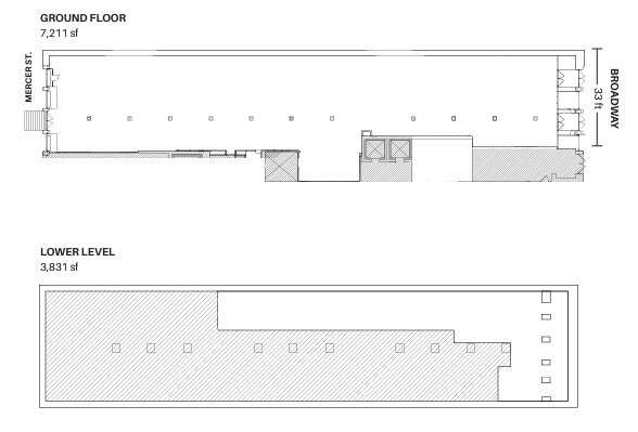 575 Broadway, New York, NY à louer Plan d’étage– Image 1 sur 1