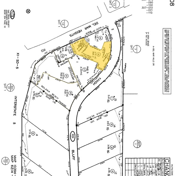 12770 High Bluff Dr, San Diego, CA à louer - Plan cadastral – Image 2 sur 5