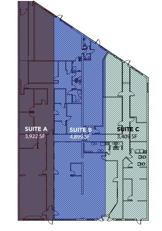 4711-4723 Clark Ave, White Bear Lake, MN à louer Plan d’étage– Image 1 sur 1