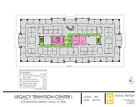 5100 Tennyson Pky, Plano, TX à louer Plan d’étage– Image 2 sur 2