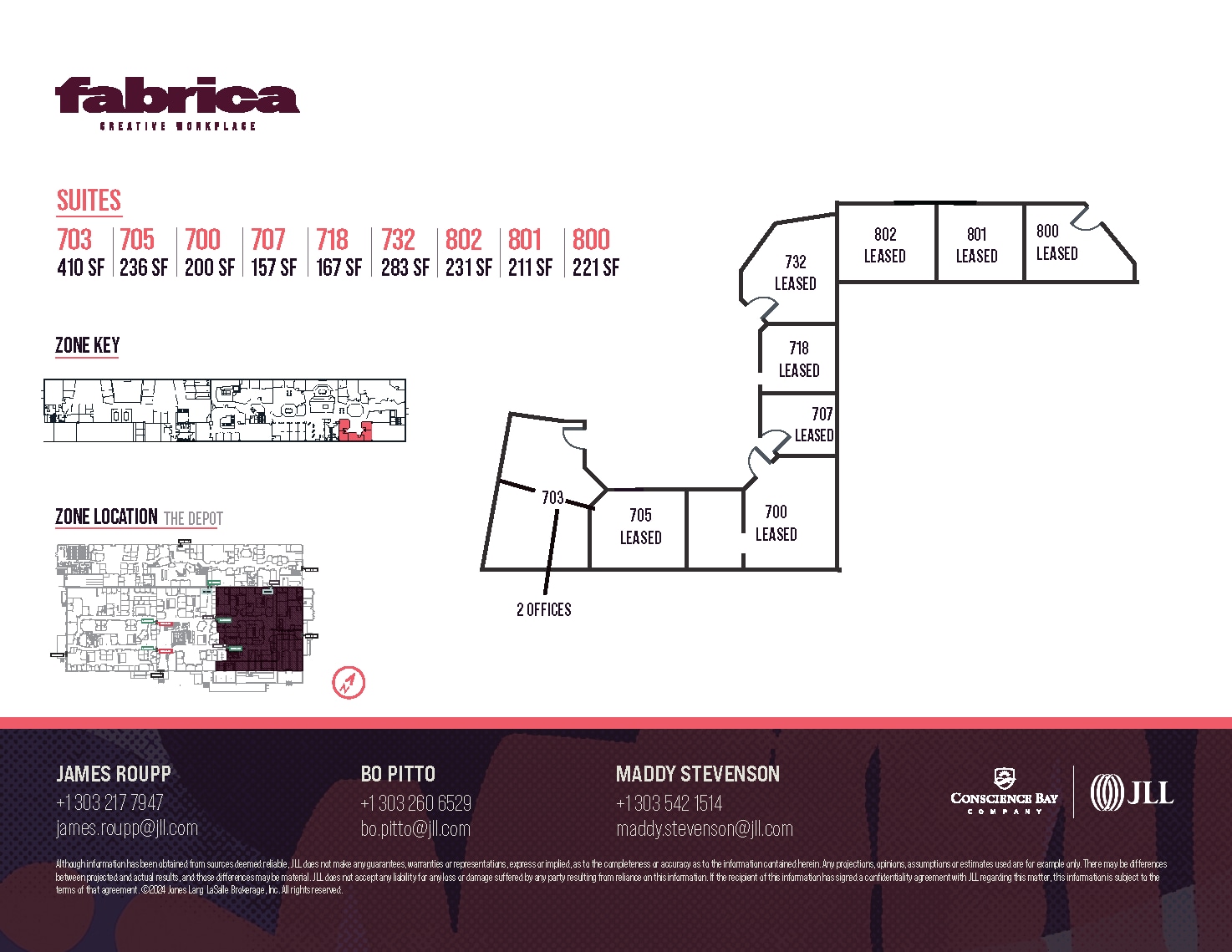 3001 Brighton Blvd, Denver, CO à louer Plan d’étage– Image 1 sur 1