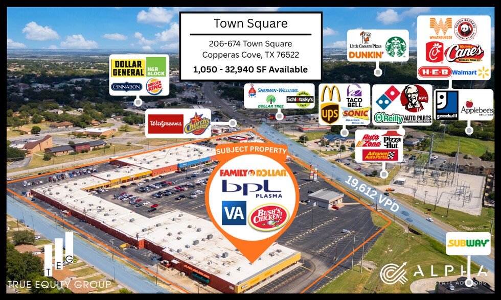 200 W Highway 190, Copperas Cove, TX à louer - Photo principale – Image 1 sur 8