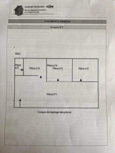Local commercial dans Nantes à louer - Plan d’étage – Image 2 sur 2