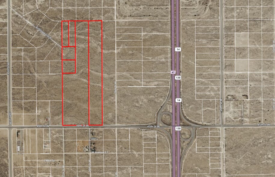 VAC/AVE F/VIC 25th St W, Lancaster, CA à vendre - Photo principale – Image 1 sur 1