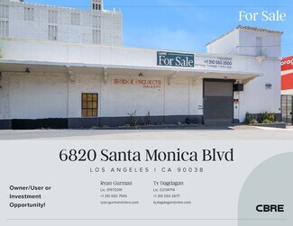 Plus de détails pour 6820-6830 Santa Monica Blvd, Los Angeles, CA - Local commercial à vendre