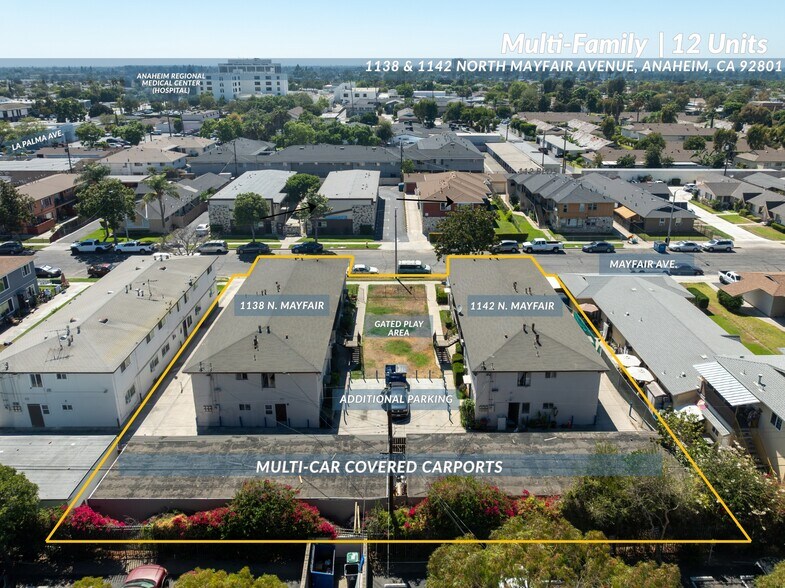 1138-1142 N Mayfair Ave, Anaheim, CA à vendre - Photo de l’immeuble – Image 2 sur 9