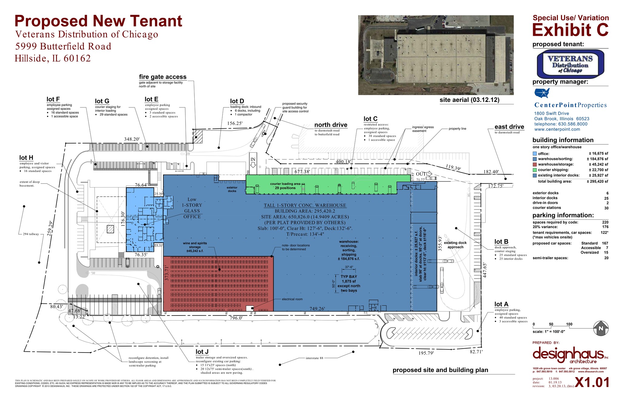 5999 Butterfield Rd, Hillside, IL à louer Plan de site– Image 1 sur 2