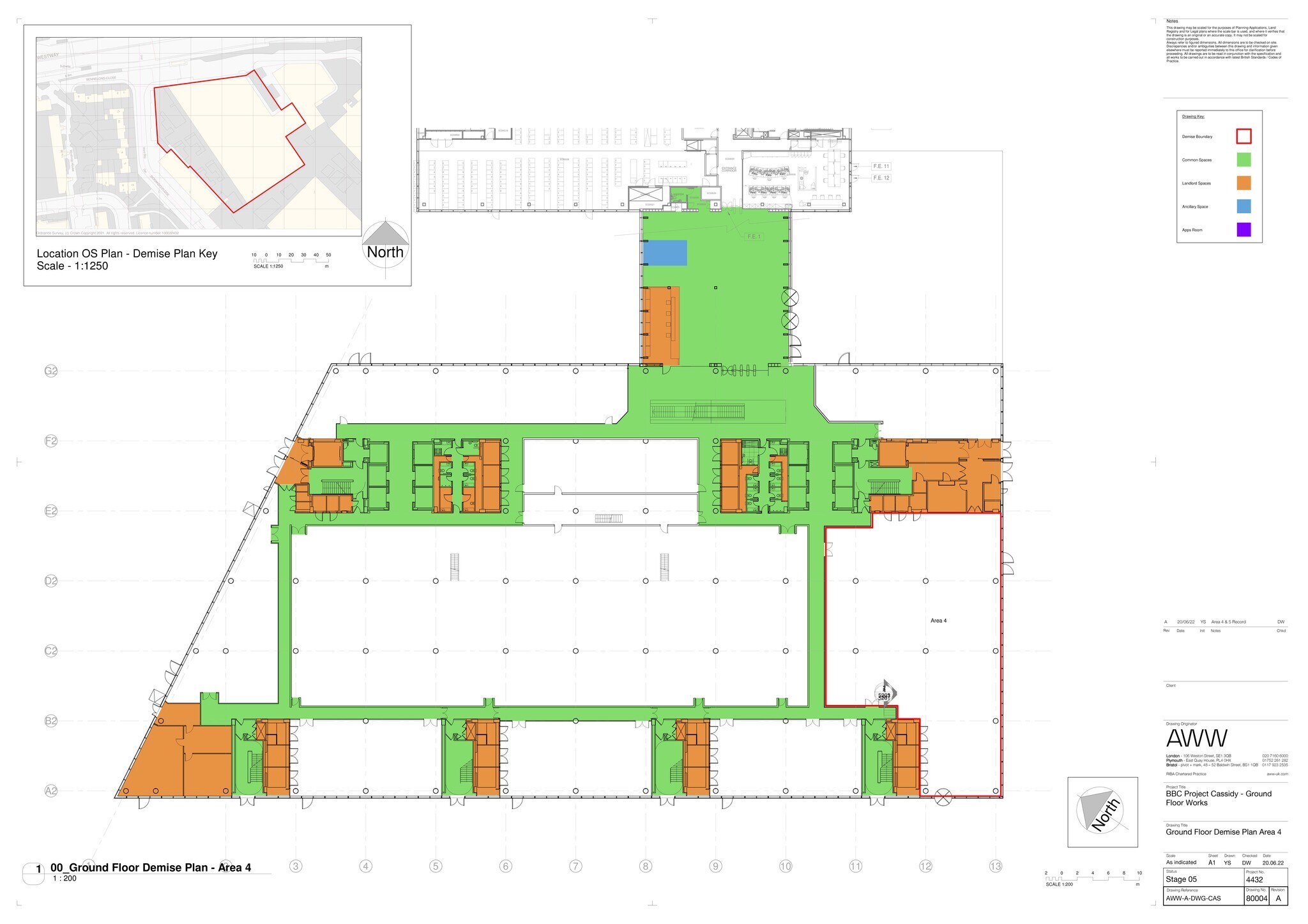 Wood Ln, Londres à louer Plan de site– Image 1 sur 4