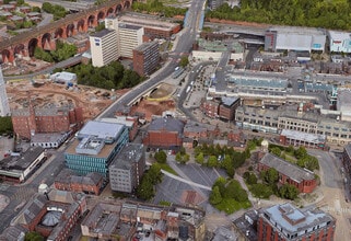 11-17 Mersey Sq, Stockport, GTM - Vue aérienne vue de carte