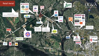 Plus de détails pour West Ashley Cir, Charleston, SC - Local commercial à louer