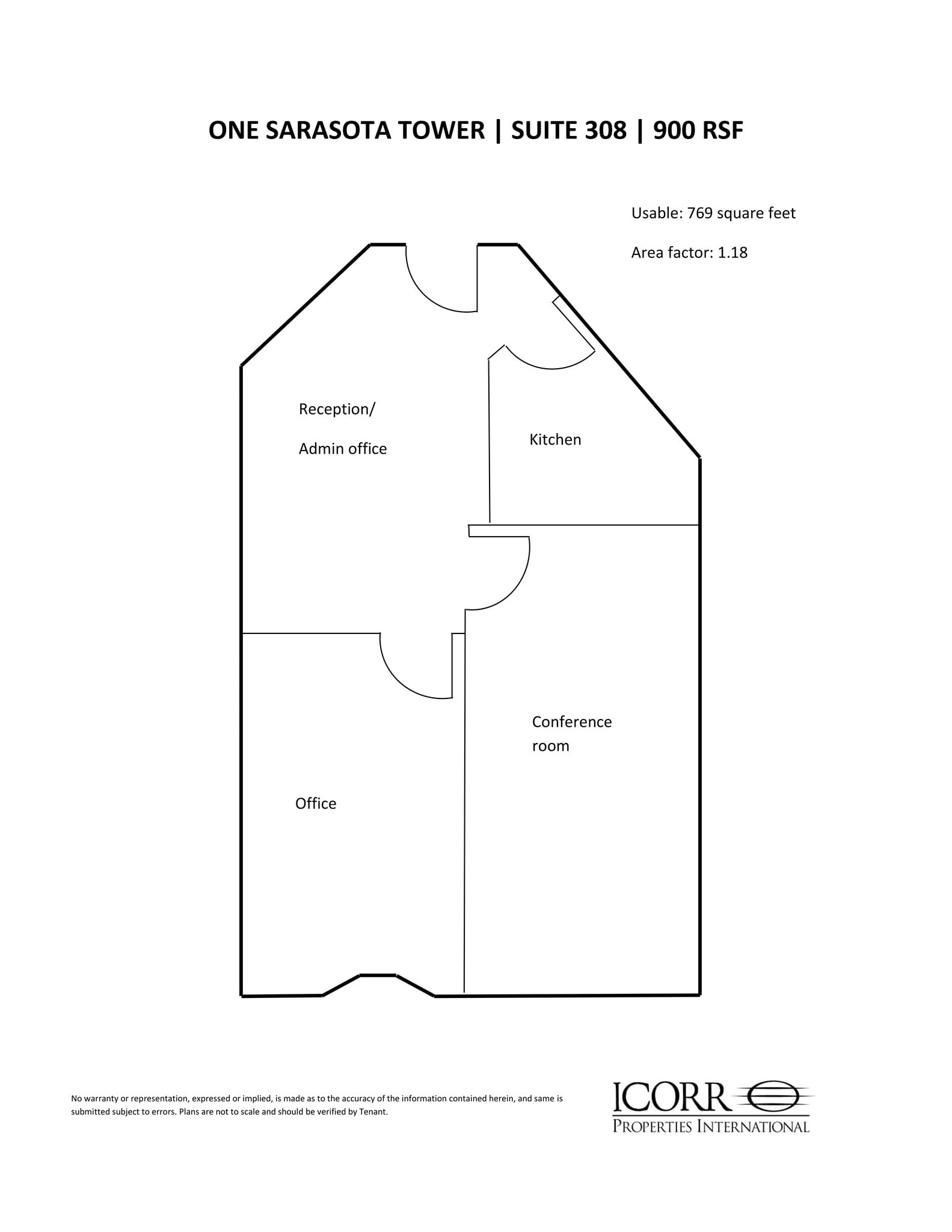 2 N Tamiami Trl, Sarasota, FL à louer Plan de site– Image 1 sur 10