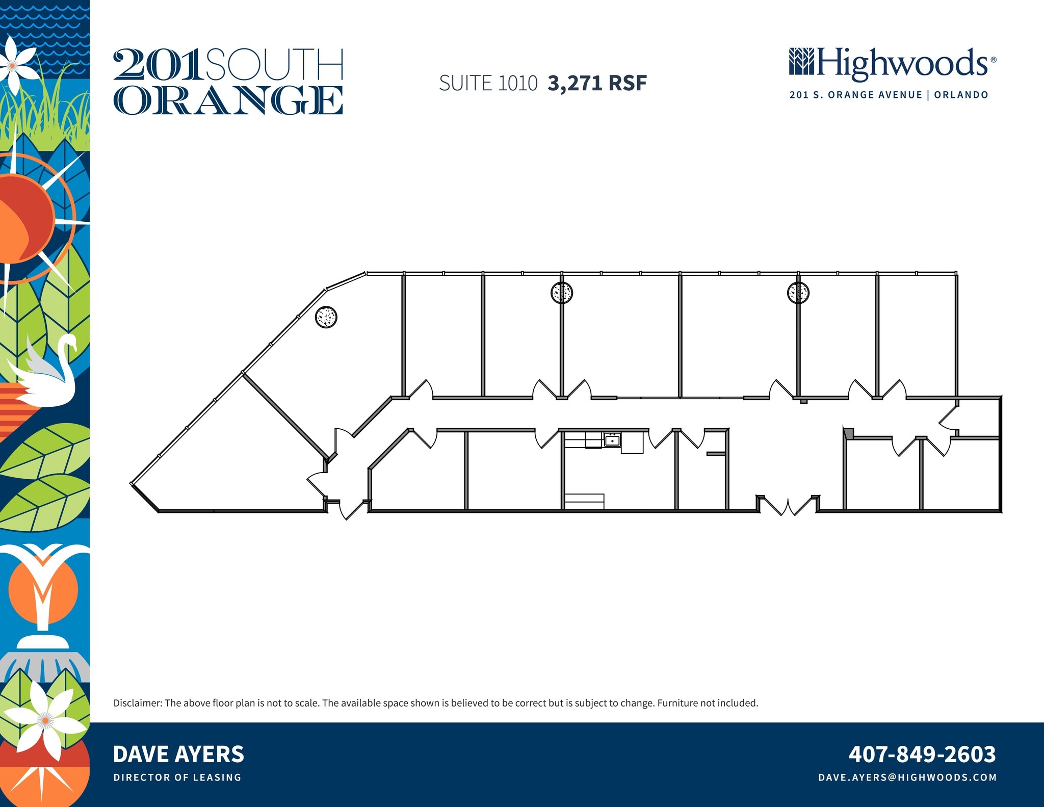 201 S Orange Ave, Orlando, FL à louer Plan de site– Image 1 sur 1