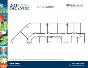 201 S Orange Ave, Orlando, FL à louer Plan de site– Image 1 sur 1