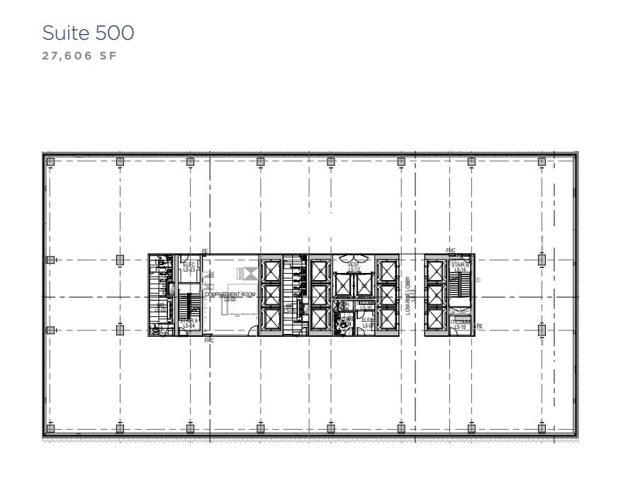 100 Queens Quay E, Toronto, ON à louer Plan d’étage– Image 1 sur 2