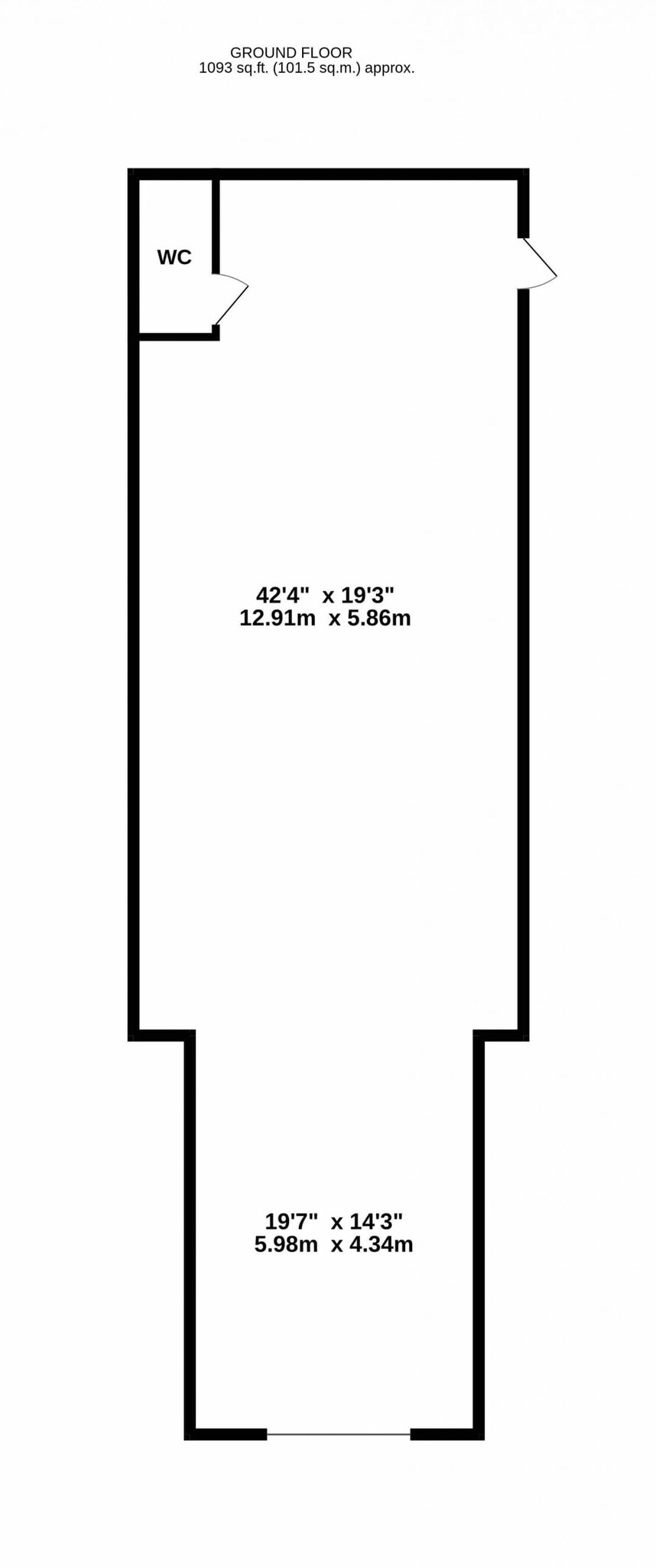 Lyncastle Way, Warrington à louer Plan d’étage– Image 1 sur 5