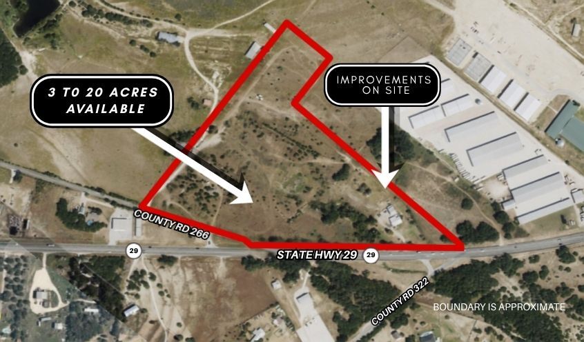 19950 W Hwy 29, Liberty Hill, TX à vendre Photo de l’immeuble– Image 1 sur 10