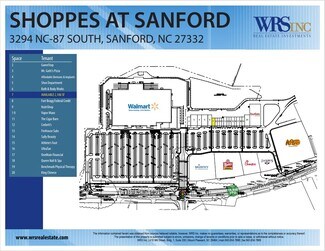 Plus de détails pour Wilson Rd, Sanford, NC - Local commercial à louer