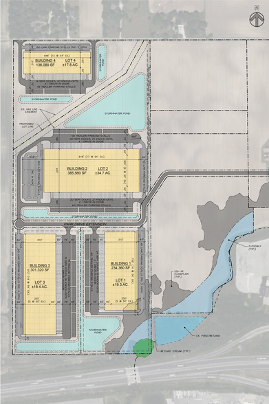 700 West St, Pendleton, IN à louer - Plan de site – Image 3 sur 3