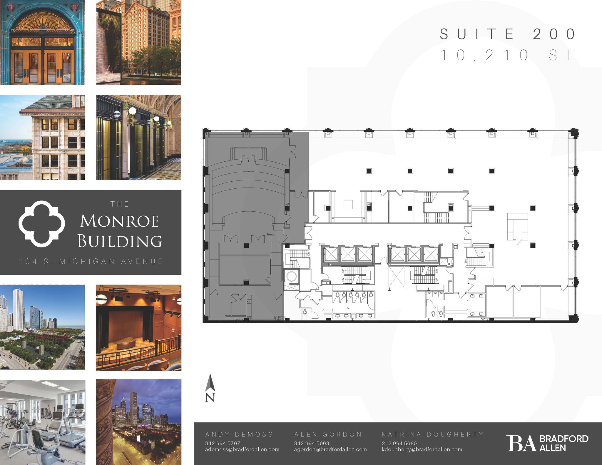 104 S Michigan Ave, Chicago, IL à louer Plan d’étage– Image 1 sur 6