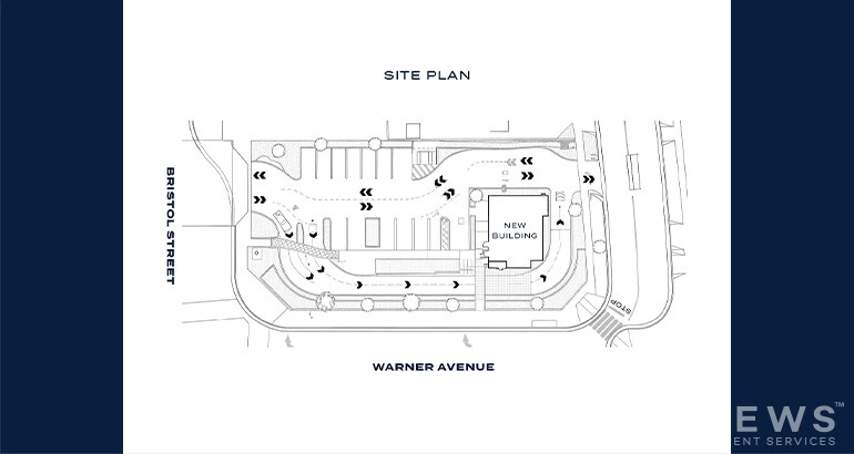 2235 Bristol st, Santa Ana, CA à louer - Plan de site – Image 3 sur 5