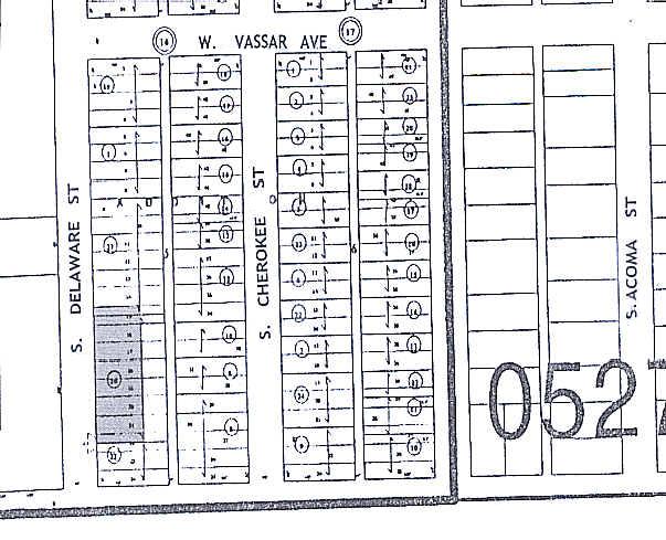 2670 S Delaware St, Denver, CO à vendre - Plan cadastral – Image 3 sur 3