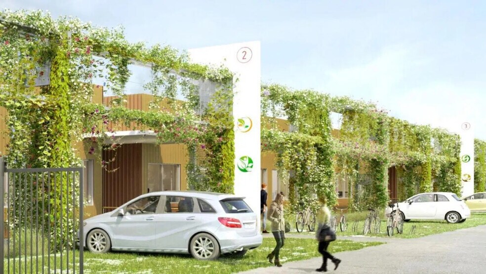 Rue Des Beaux Soleils, Osny à louer - Photo de l’immeuble – Image 2 sur 6