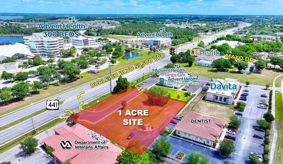 1410 E Burleigh Blvd, Tavares, FL à louer - Photo de l’immeuble – Image 2 sur 11