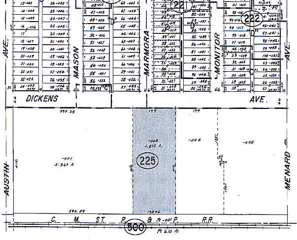 5851 W Dickens Ave, Chicago, IL à louer - Plan cadastral – Image 2 sur 21