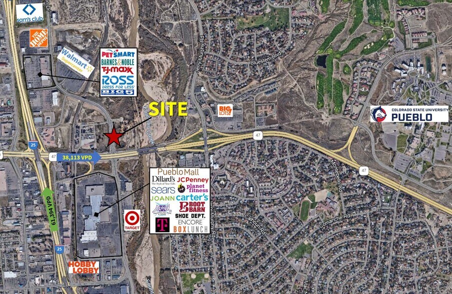 Dillon Dr & Hwy 47, Pueblo, CO à vendre - Photo de l’immeuble – Image 1 sur 1