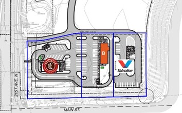 XX Main St, Lino Lakes, MN à louer Plan de site– Image 1 sur 1