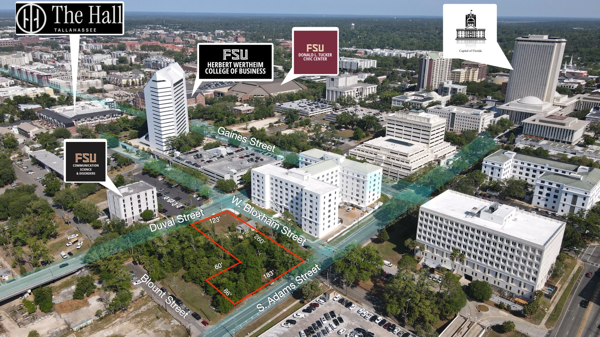 111 W Bloxham St, Tallahassee, FL à vendre Photo principale– Image 1 sur 9