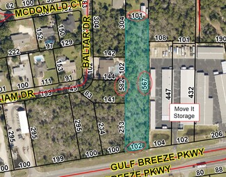 Plus de détails pour 4282 Gulf Breeze Pkwy, Gulf Breeze, FL - Terrain à vendre