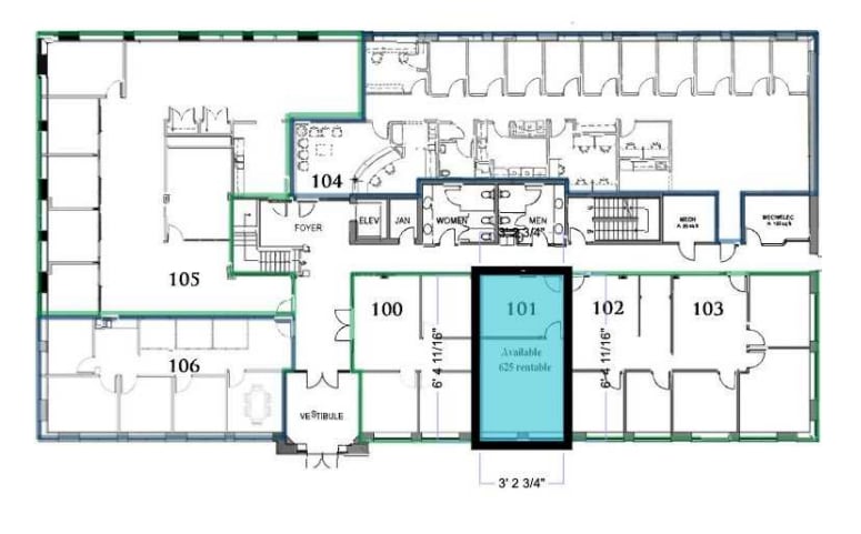5985 Rice Creek Pky, Shoreview, MN à louer Plan d’étage– Image 1 sur 1