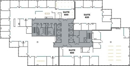 611 Anton Blvd, Costa Mesa, CA à louer Plan d’étage– Image 1 sur 1