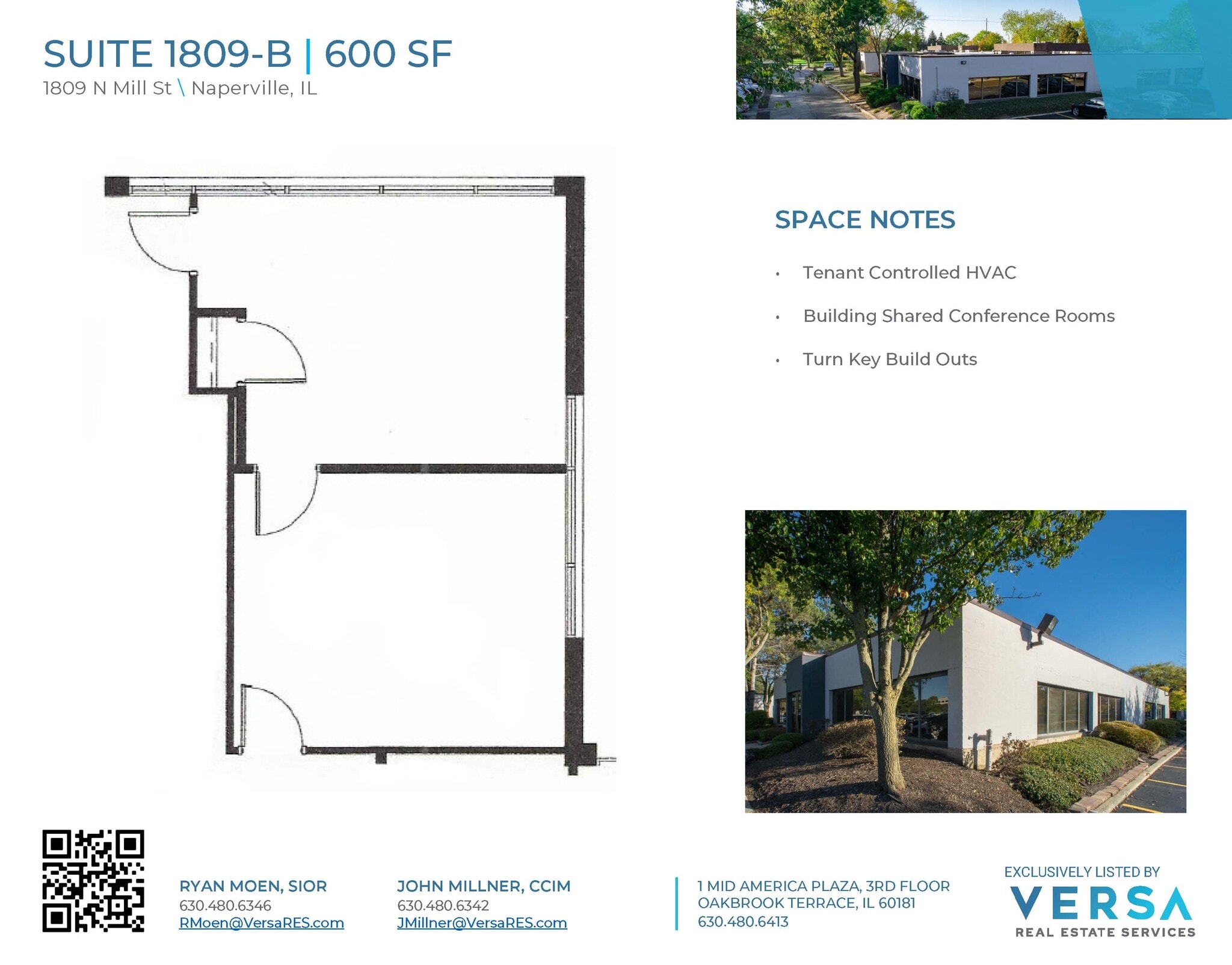 1813 N Mill St, Naperville, IL à louer Plan d’étage– Image 1 sur 1
