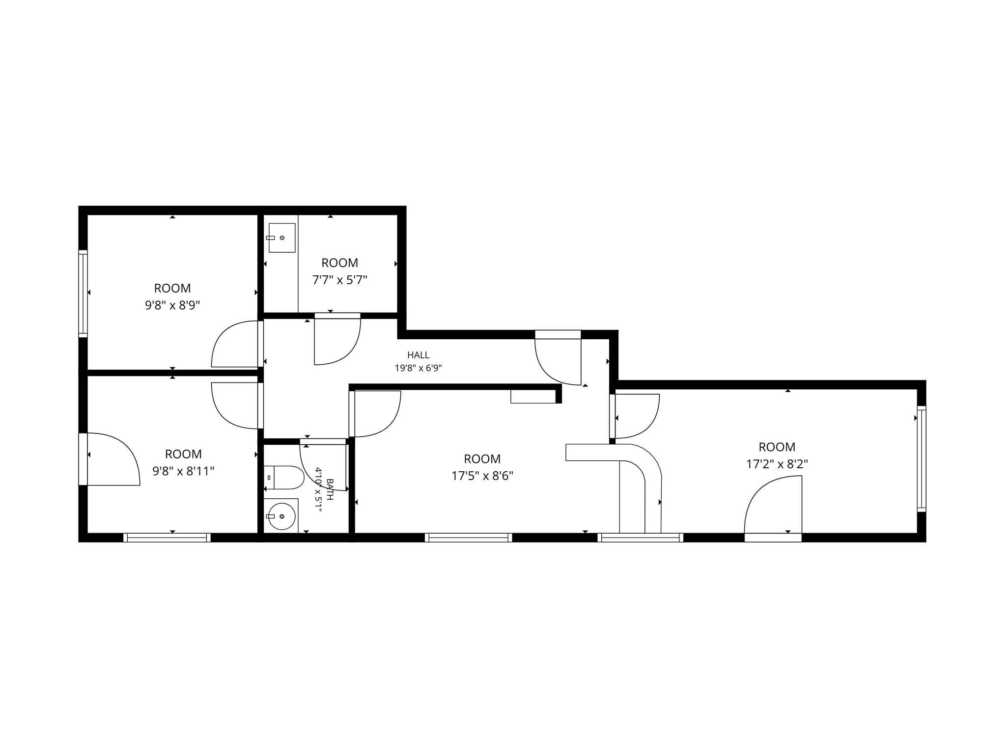 2302 29th St, Astoria, NY à louer Plan d’étage– Image 1 sur 1