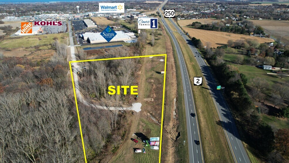 482 CROSSINGS Rd, Sandusky, OH à louer - Aérien – Image 1 sur 3