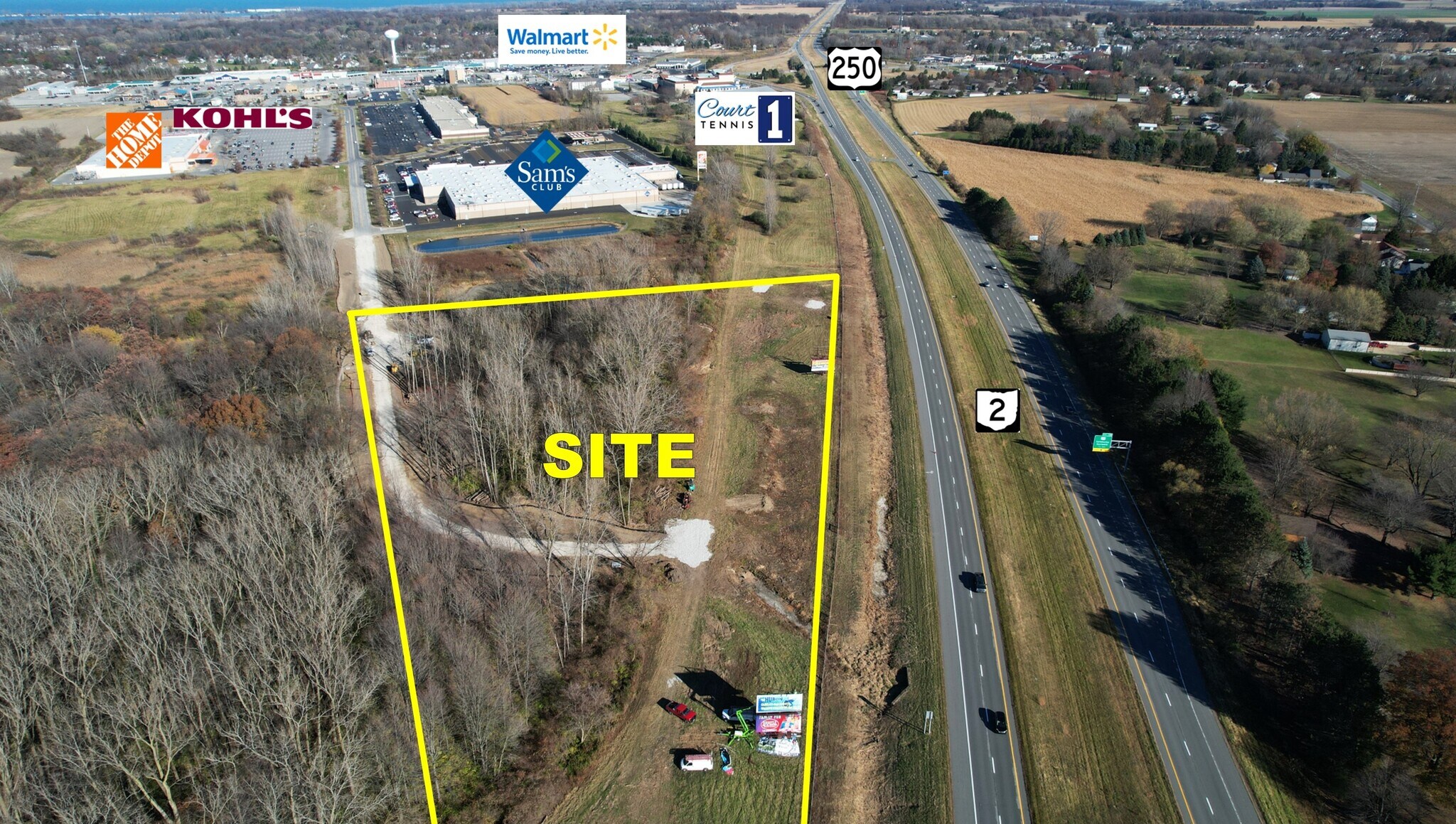 482 CROSSINGS Rd, Sandusky, OH à louer Aérien– Image 1 sur 4