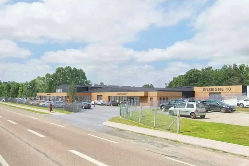 Local d'activités dans Valliquerville à vendre - Photo de l’immeuble – Image 2 sur 4