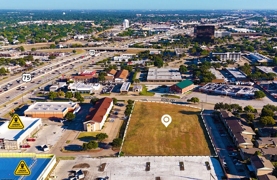 SEQ US 75 & 18th St, Plano, TX à vendre - Aérien – Image 2 sur 3