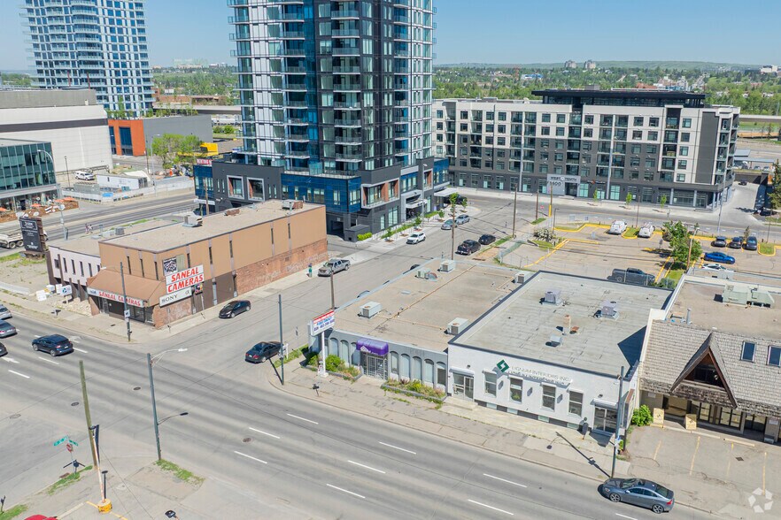 1338 11th Ave SW, Calgary, AB à vendre - Aérien – Image 2 sur 3