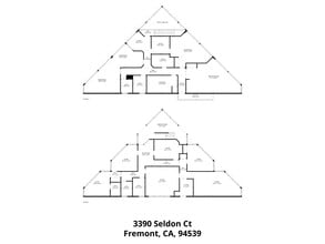 3390 Seldon Ct, Fremont, CA à louer Plan d’étage– Image 1 sur 3