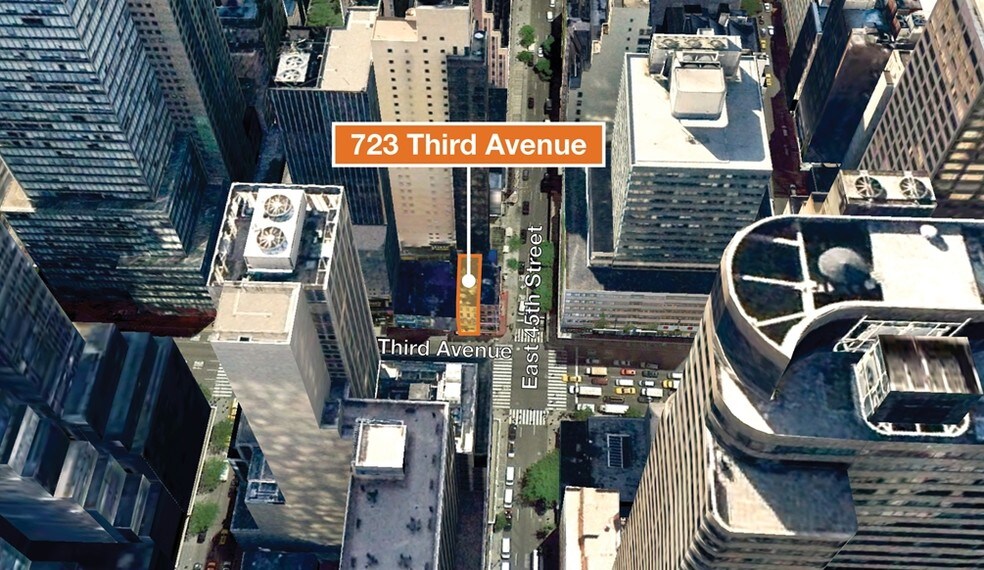 723 Third Ave, New York, NY à louer - Aérien – Image 3 sur 9