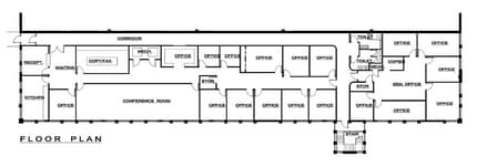 893 S Matlack St, West Chester, PA à louer Plan d’étage– Image 2 sur 7