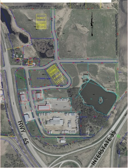 Habben Site, Albert Lea, MN à vendre - Aérien – Image 2 sur 3