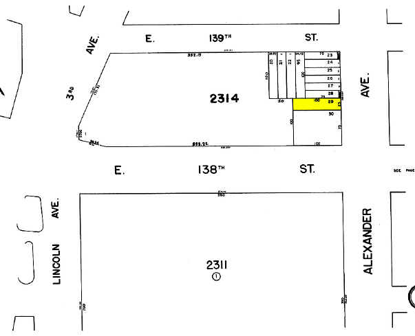 261 Alexander Ave, Bronx, NY à vendre - Plan cadastral – Image 2 sur 19