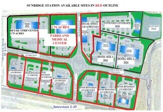 Plus de détails pour NEC I-45 & Pleasant Run Rd, Wilmer, TX - Terrain à vendre
