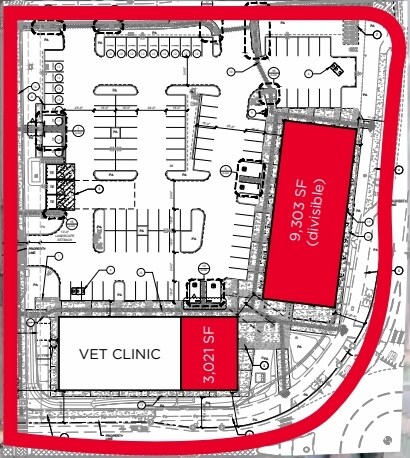 290 Roseville Pky, Roseville, CA à louer Plan de site– Image 1 sur 2