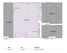 19-39 Shipping Pl, Dundalk, MD à louer Plan d’étage– Image 1 sur 1