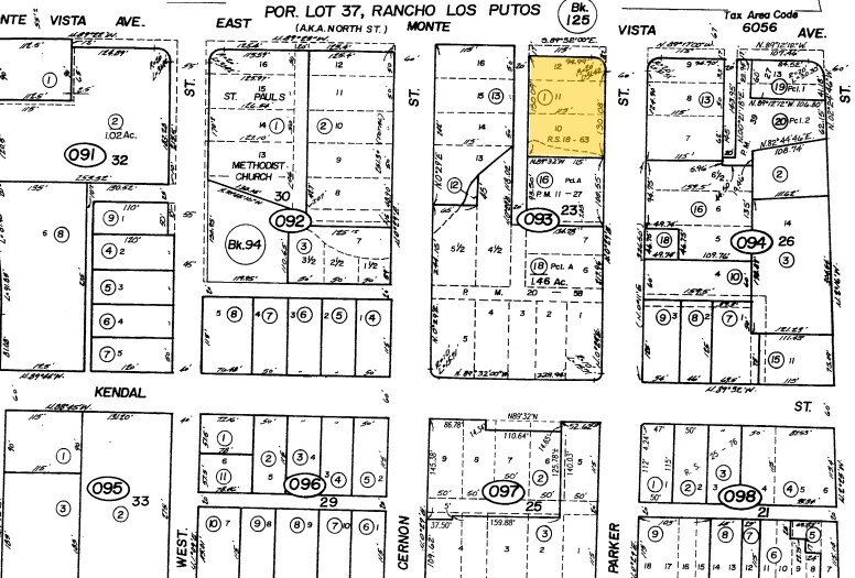 290 E Monte Vista Ave, Vacaville, CA à louer - Plan cadastral – Image 2 sur 4